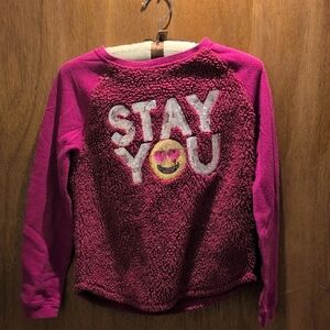 SO Kids' Pink Fleece Sweatshirt